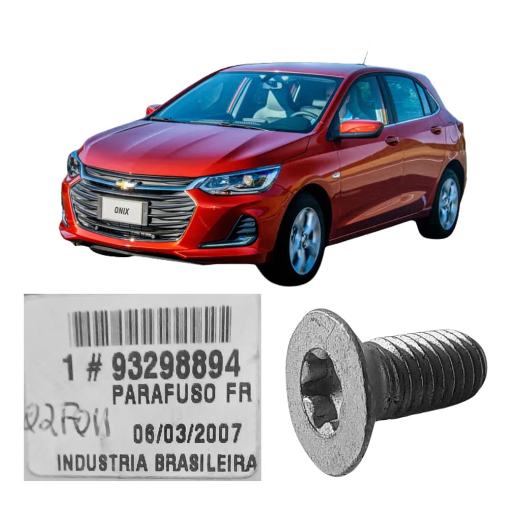 Parafuso Fixação Disco de Freio Chevrolet GM 93298894