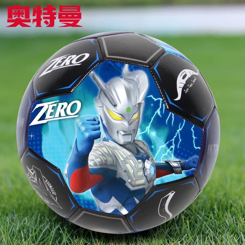 Genuíno Ultraman pequena bola de couro das crianças basquete bebê raquete bola jardim de infância bola especial futebol