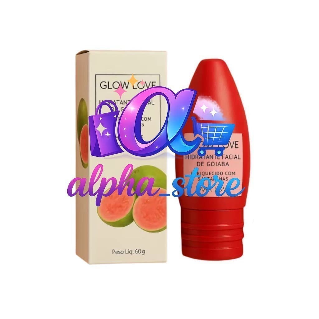 (V)Creme Hidratante Facial Max Love Glow Love GoiabaBM3C