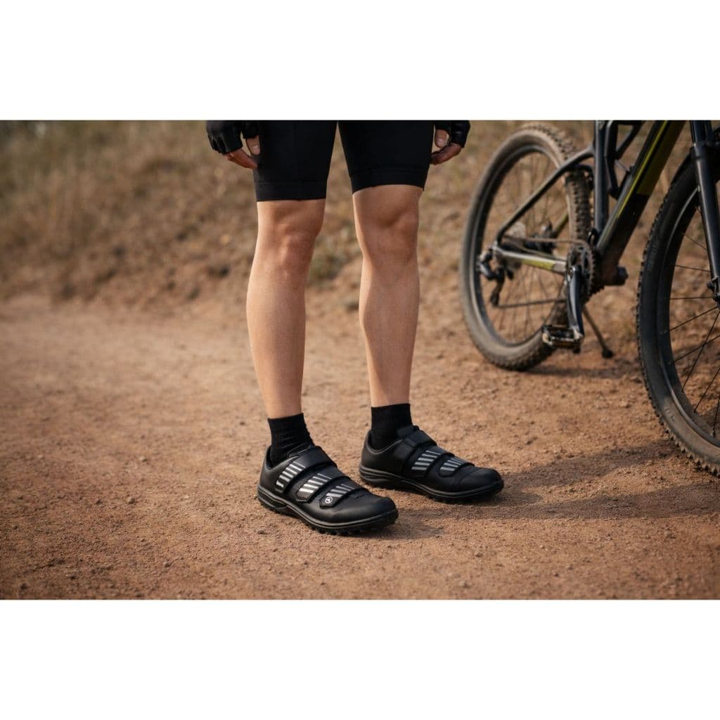 Tênis Sapatilha Ciclismo MTB Clip SPD Leve Confortável Antiderrapante Alta Performance Premium Trilhas