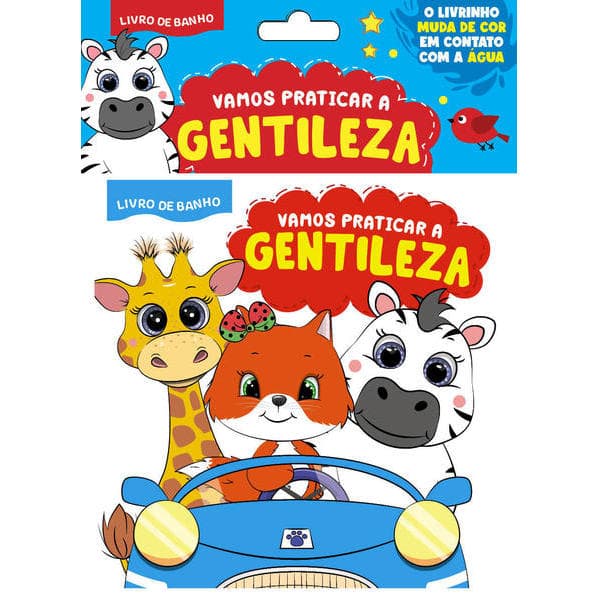 Vamos Praticar a Gentileza Livro de Banho