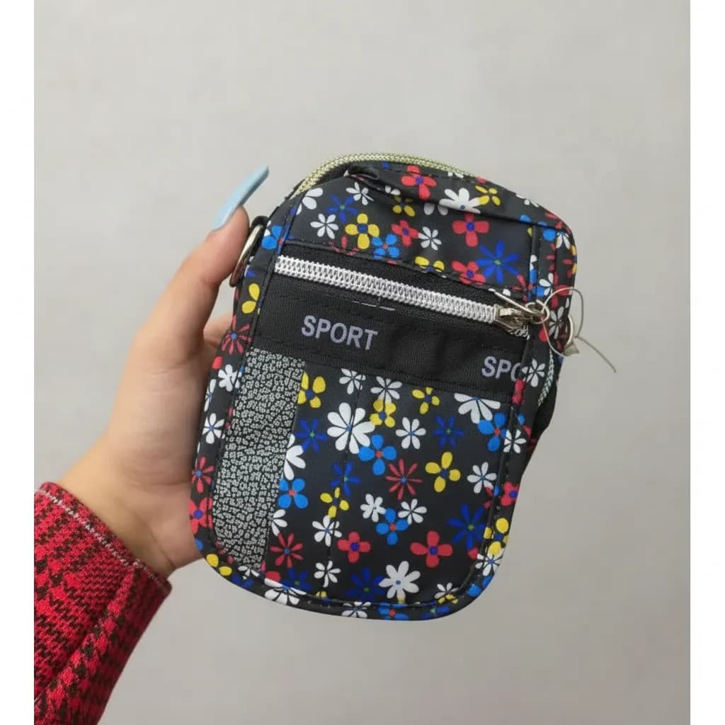 Mini Bolsinha Transversal Tiracolo Estampada Boho - Sport