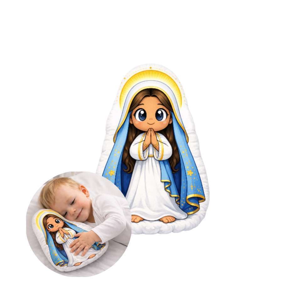 Almofada Naninha de Virgem Maria  Macia Antialérgica