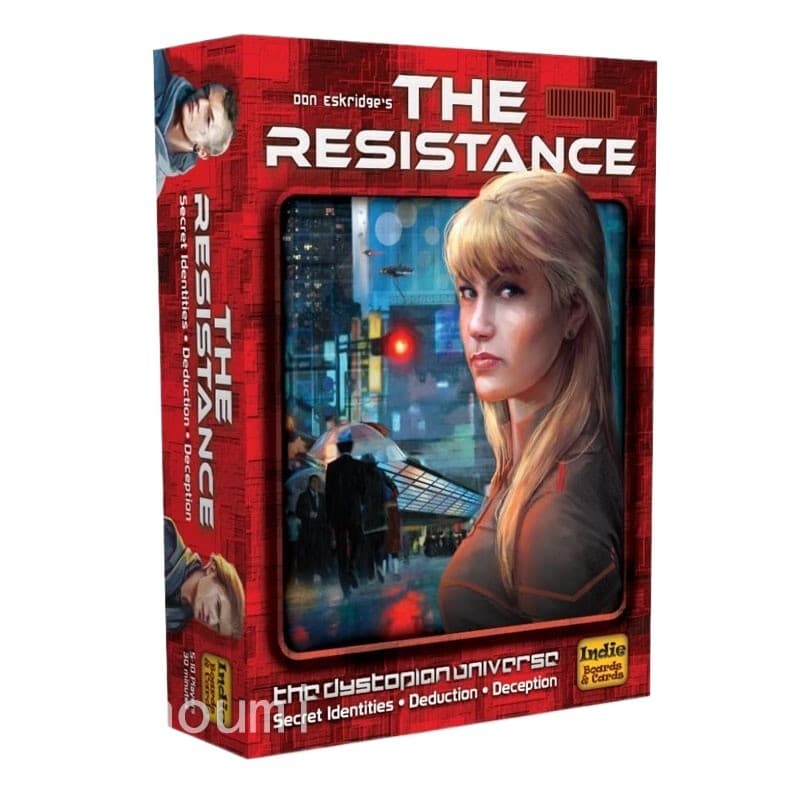 Jogo De Tabuleiro The Resistance 3a Edição Cartas Festa Brinquedo Para Presente