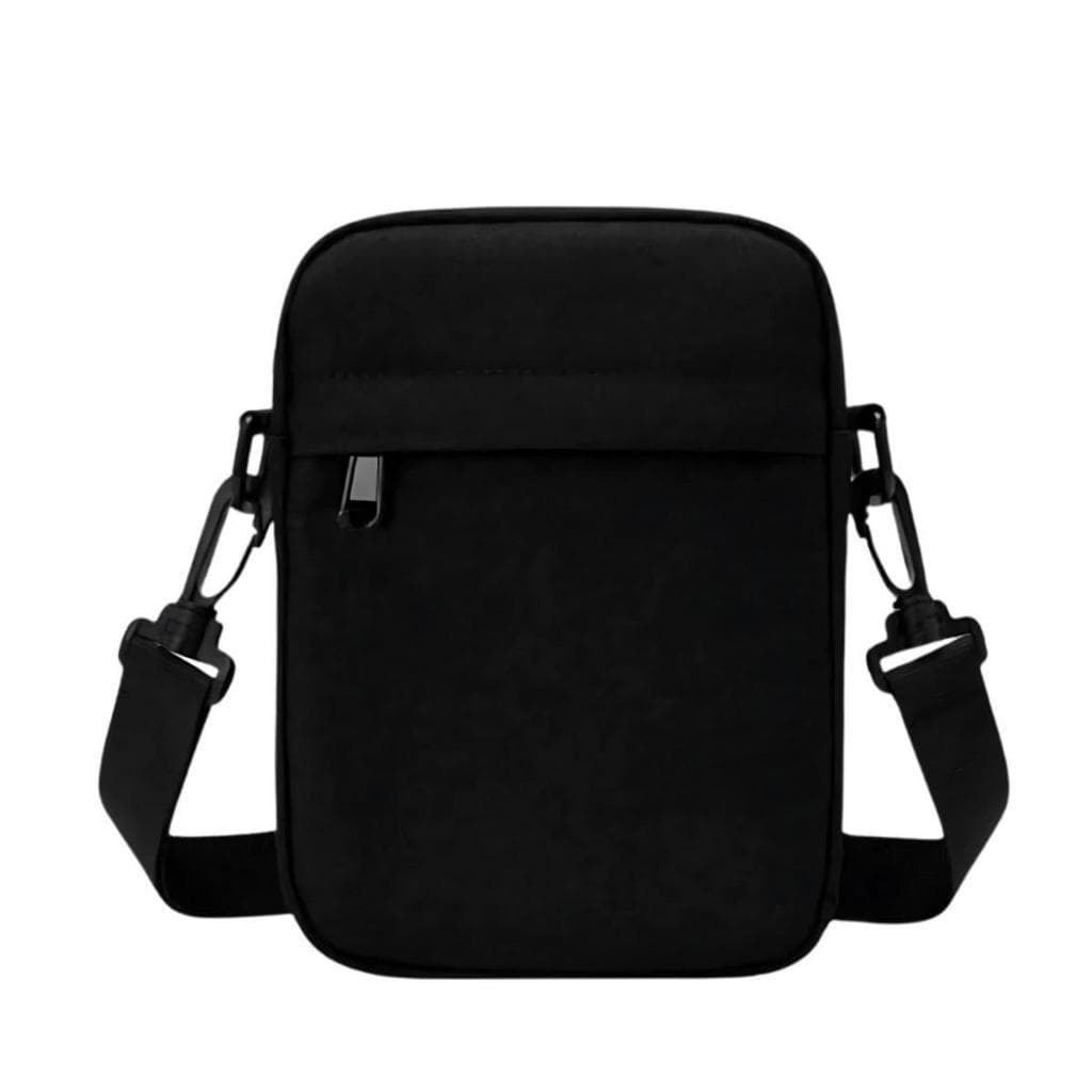 Mini Bag Preta | Unissex | Compacta e Prática para o Dia a Dia
