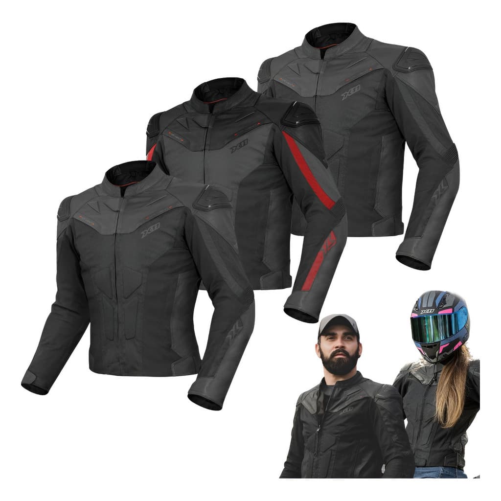 Jaqueta De Moto Next Gen Motociclista C/ Saídas de Ventilação X11 Impermeavel Motoqueiro