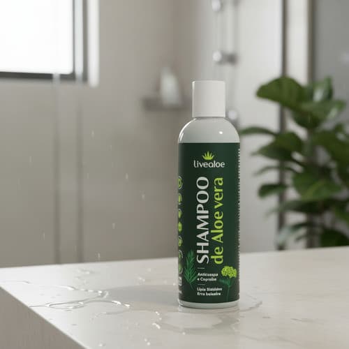 Shampoo Natural Aloe Vera Live Aloe 300ml