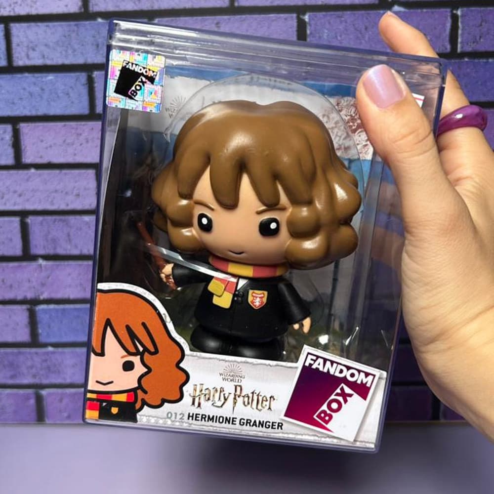 Boneco Coleção Harry Potter de Vinil Fandom box Snape Sirius Black Dumbledore Dobbie Licenciado