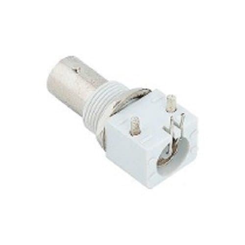 Conector BNC Femea PVC Painel Porca/Arruela