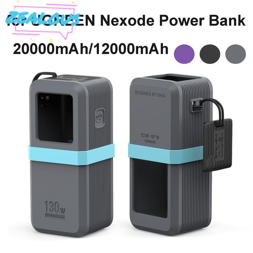 ZEALOUSSS Protetor , Silicone Portátil , Para UGREEN Nexode Power Bank 20000mAh 130W/12000mAh 100W