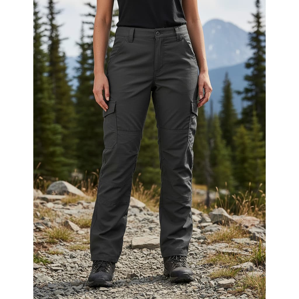 Calça  Feminina 6 Bolsos Poly Rip Stop Tática Secagem Rápida