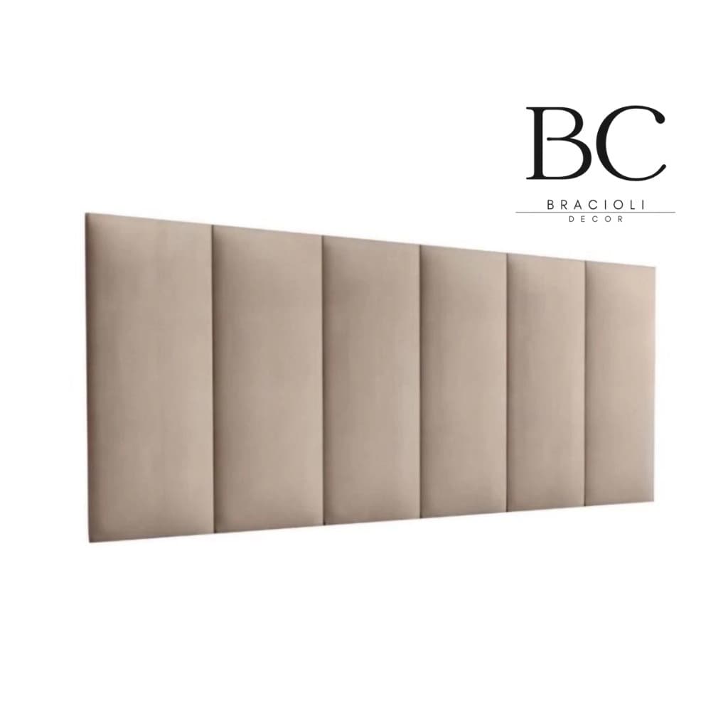 KIT 8 UNIDADES CABECEIRA MODULADA CAMA QUEEN 60X20 PARA CAMA BOX (ENVIO IMEDIATO)