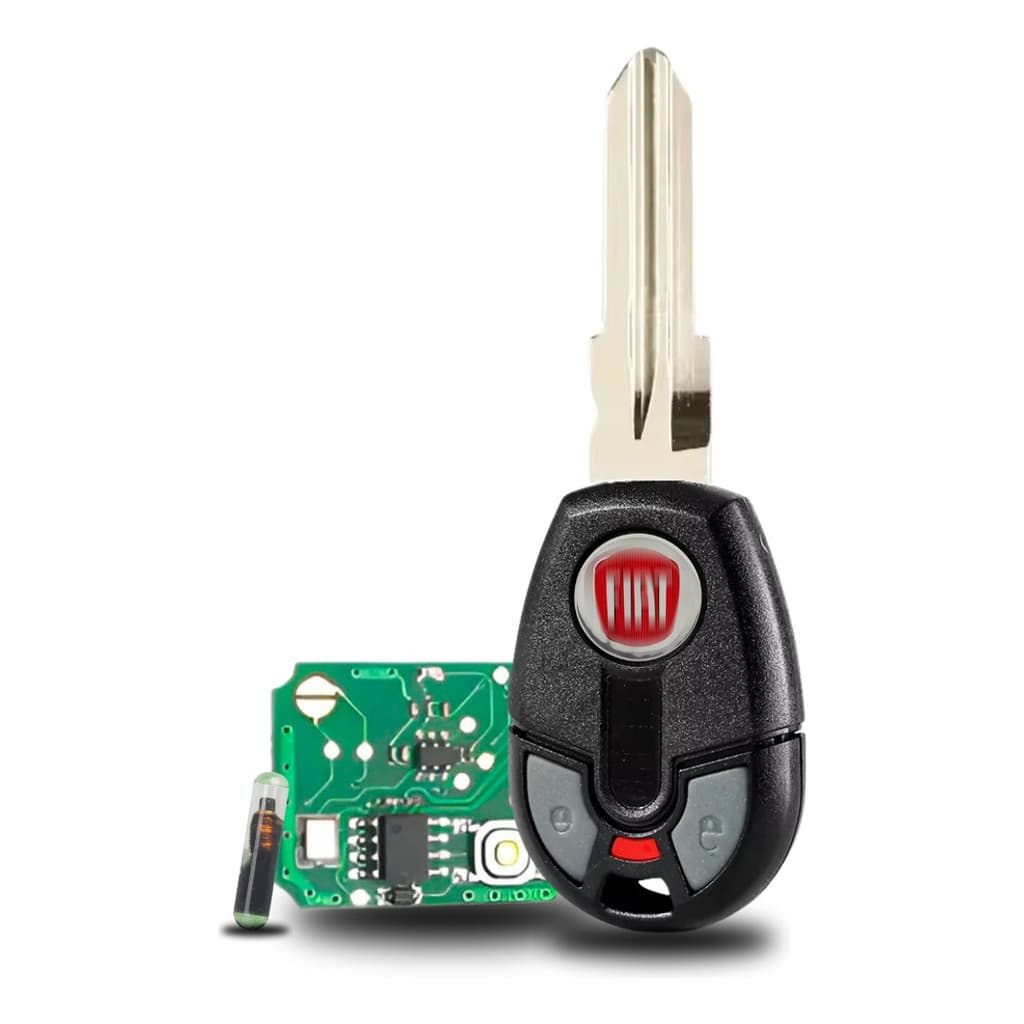 Chave Controle Alarme Fiat Uno Pósitron Palio Strada Siena