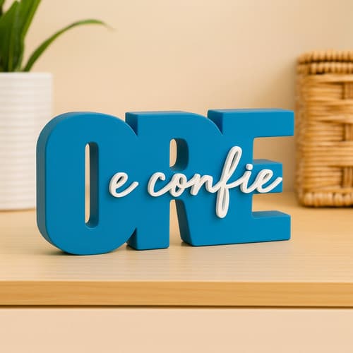 Decoração Minimalista Ore E Confie Para Sala E Quarto Branco
