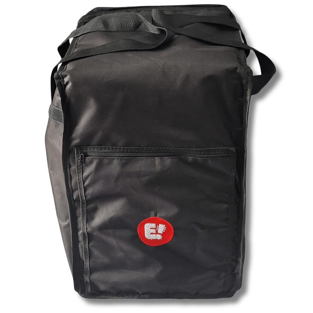 Bag Cajon Luxo Acolchoado Preto Nylon 600 BNLC65 Music New