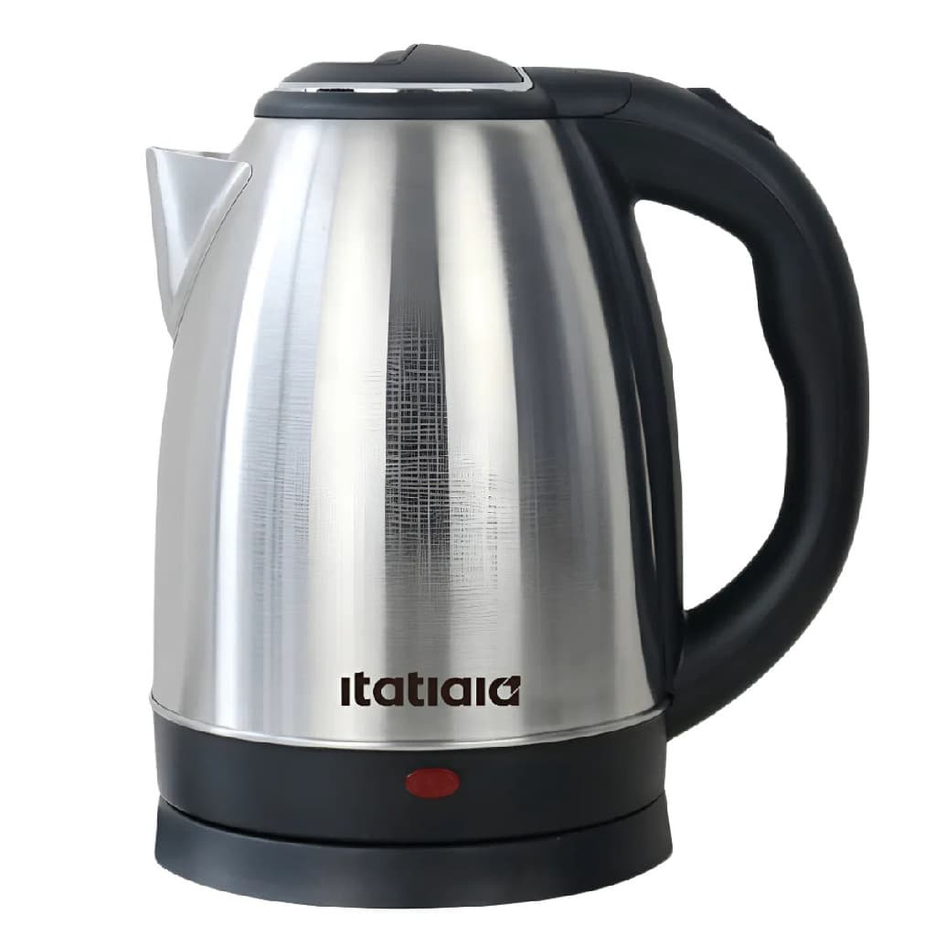 Chaleira Elétrica 1,8L Preta 127V  Essencial Inox