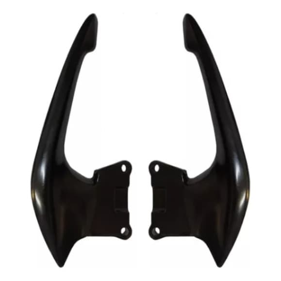 Alça Traseira Esportiva Ybr 125 Factor 2009/13 Preto Par.