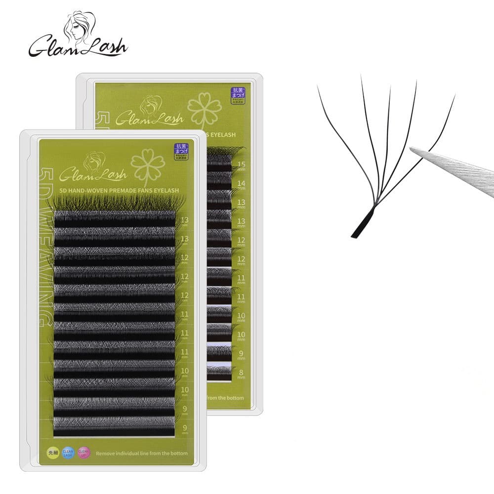 Cílios Glamlash 5DW 0.07 LU - Tamanhos Variados