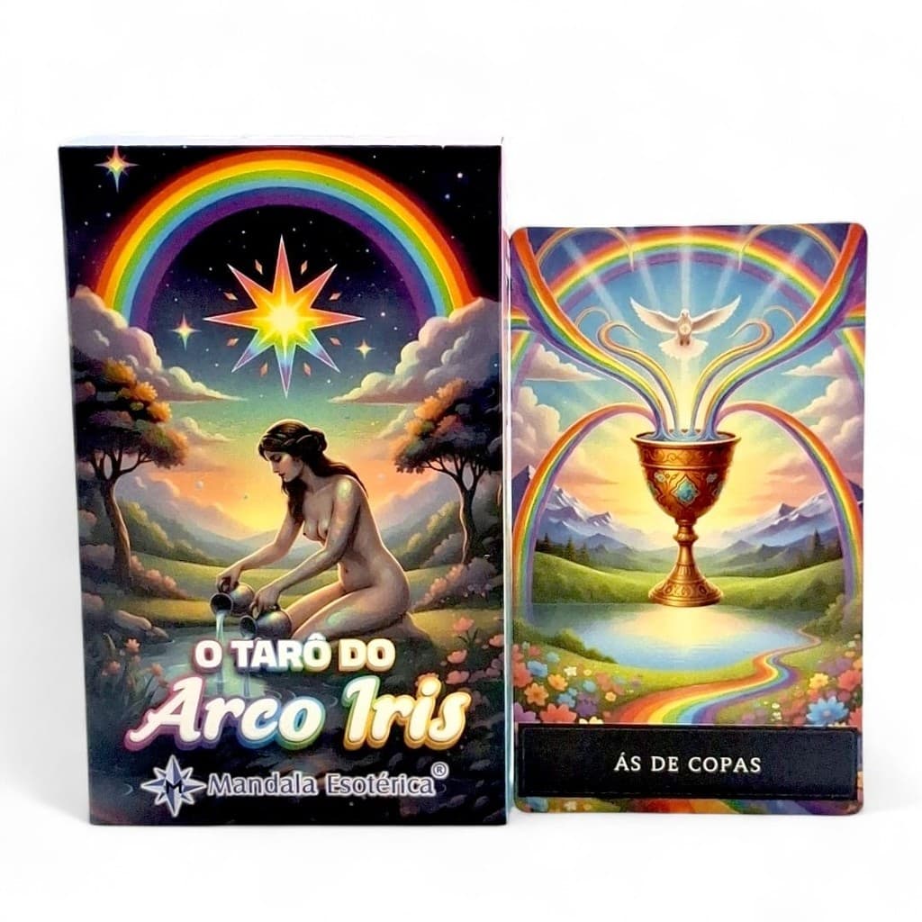 O Tarô do Arco Íris Equilíbrio Espiritual Manual Explicativo
