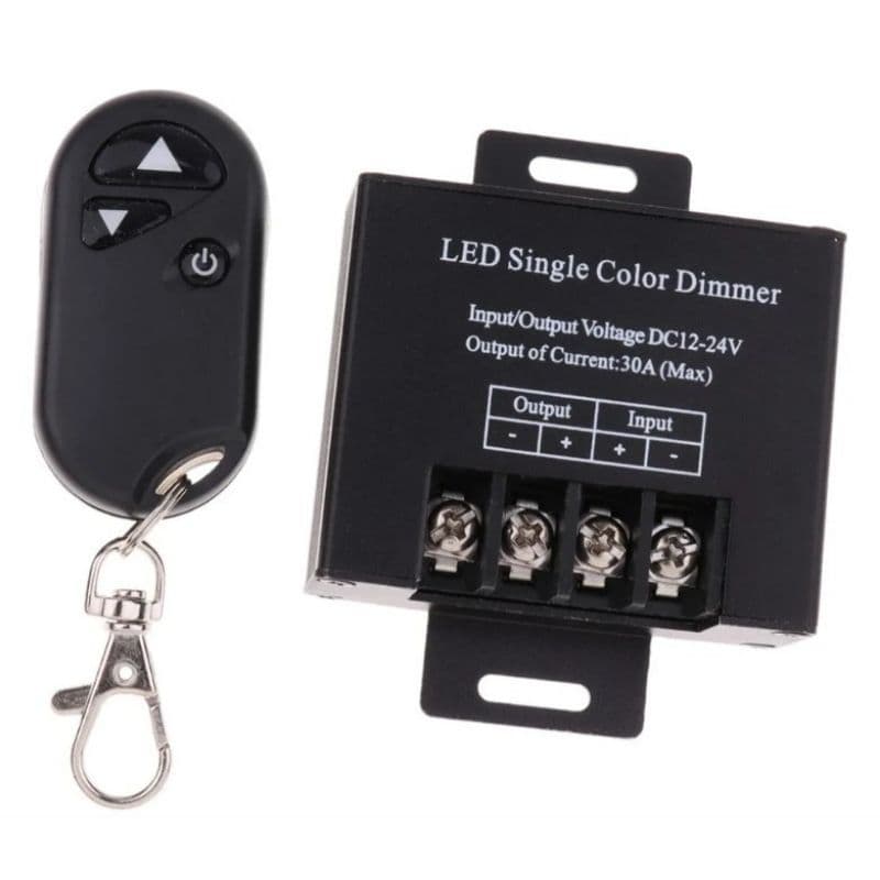 Controlador Dimmer LED RF 30A – Alta Potência e Controle Total