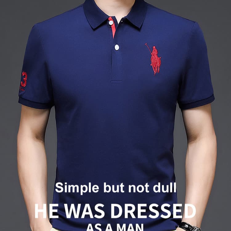 【Algodão Respirável/Ajuste Confortável】Camisa  Masculina Verão  - Roupas Masculinas/Moda Casual/Estilo Moderno