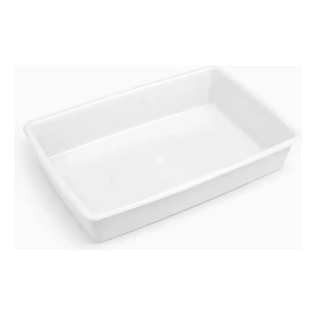 Bandeja Retangular Para Organizar Alimentos Na Geladeira