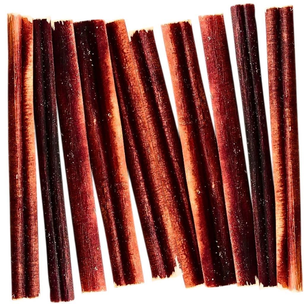 Petisco Esôfago Bovino Para Cães Fiihotes Mordedor Natural Palito 10un Cães Petisco Pet
