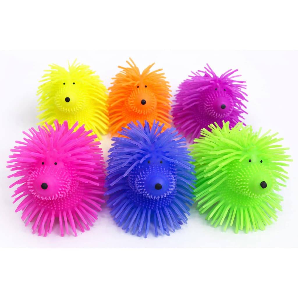 Brinquedo Bebe Espreme Aperta Estica Divertido Sortidos cachorrinhos com LED