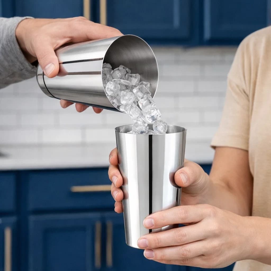 Coqueteleira Inox 820ml Profissional Bartender Misturador Bebidas Drinks Achadinhos