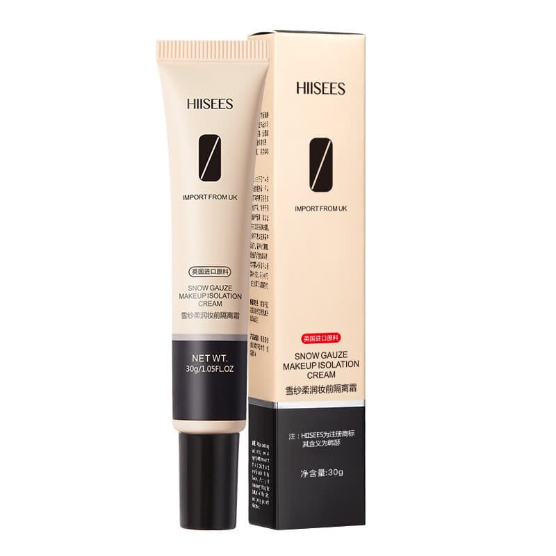 Hanse neve gaze macio hidratante maquiagem primer creme maquiagem primer feminino primer hidratante invisível brilho cor