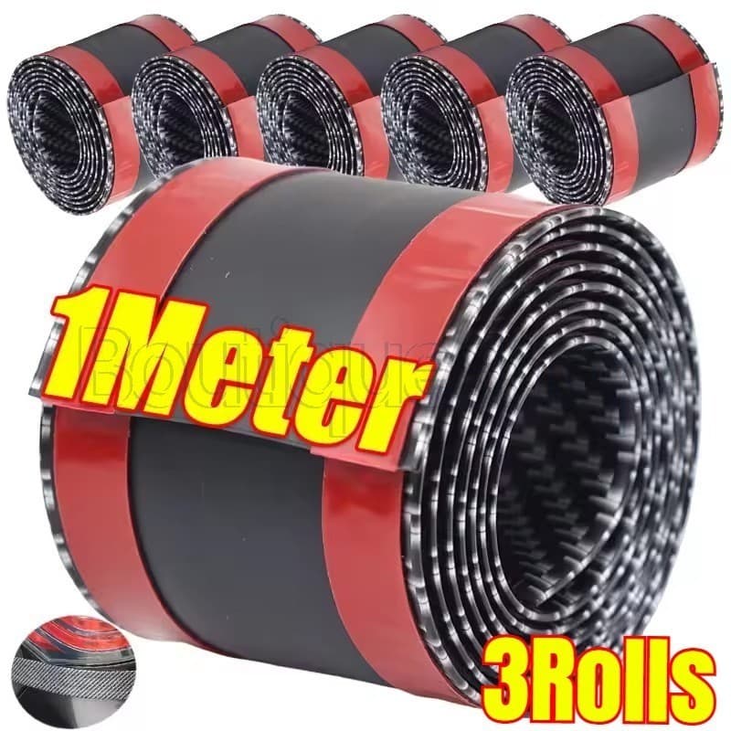 Protetor De Soleira De Porta De Carro-Filme De Cobertura De PVC Universal-Adesivo De Proteção De Fibra De Carbono-Anti A