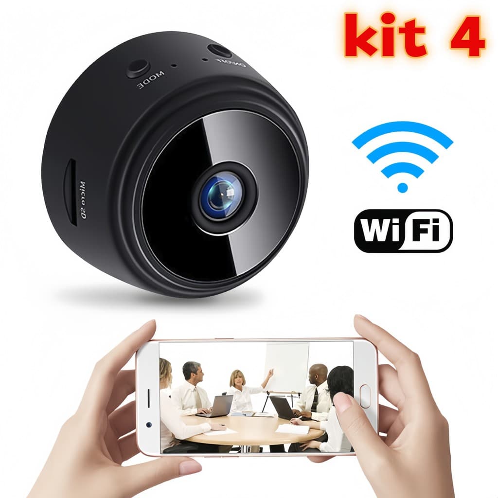 Câmera Mini A9 Original Wifi Com Gravador De Voz Original Mini Micro Camera Best
