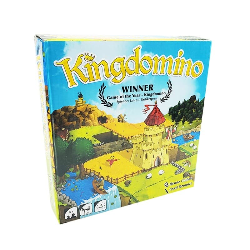 Versão Em Inglês Kingdomino – Jogo De Tabuleiro E Estratégia