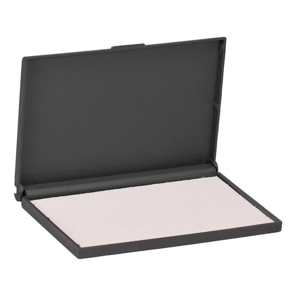 Kit Almofada Carimbo N.3 sem Tinta 10,5X6,5CM + Tinta Carimbo Preto 1 Litro Radex
