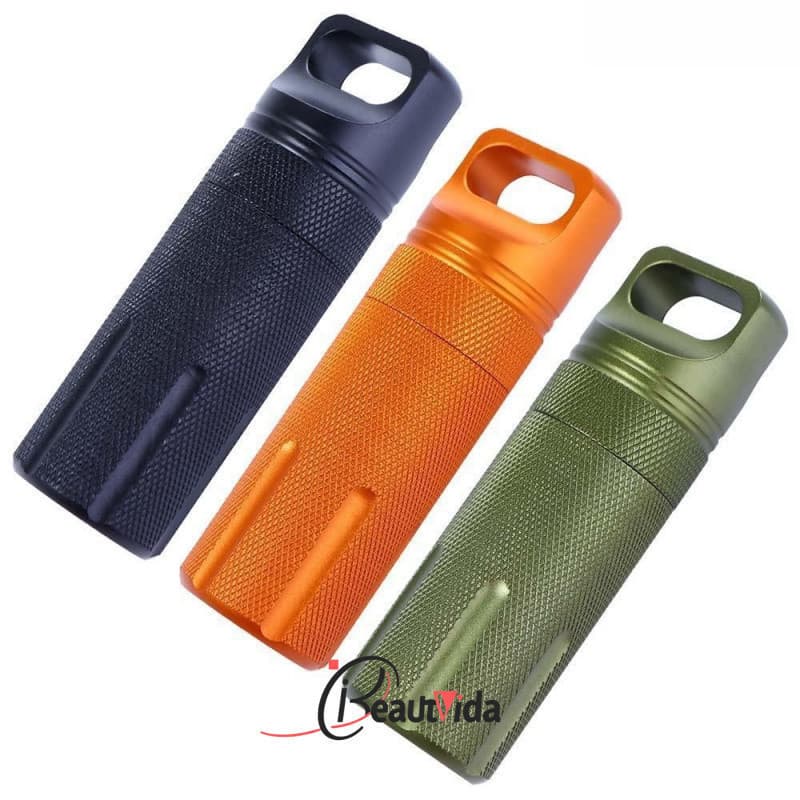 Caixa De Comprimidos MONSA EDC Travel Dry Bottle Medicine Hike