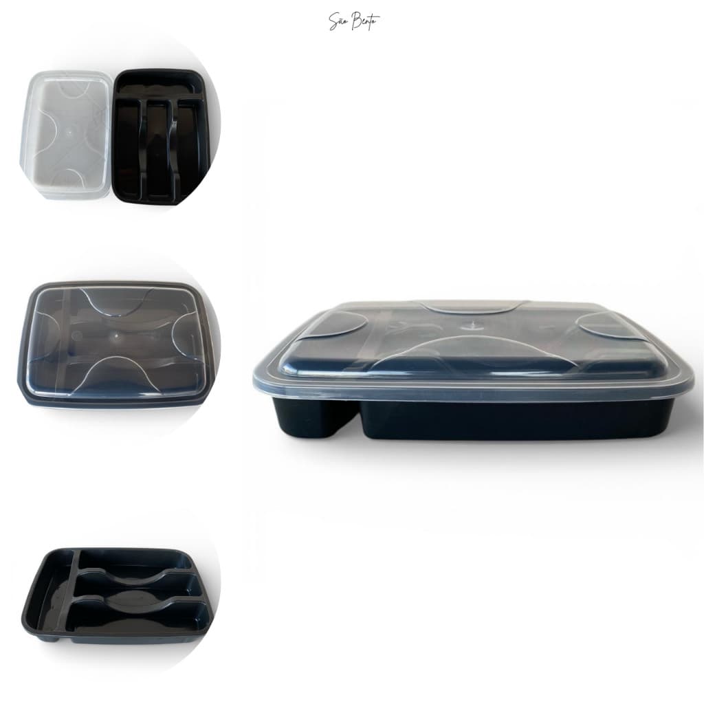 Organizador de Gaveta Porta Talheres Preto com Tampa - Mantém Sua Cozinha Ordenada e Limpa