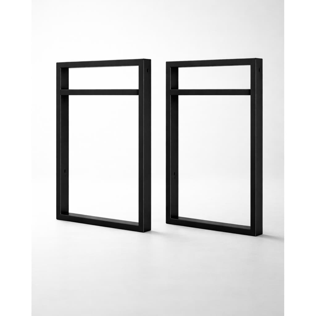 2x Suportes Para Prateleira Parede/Teto 40x30cm - Estilo Industrial
