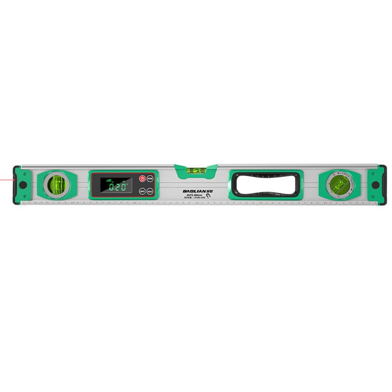 [MHJ] Nível de bolha Baolian Laser Display Digital Nível de bolha Liga de alumínio de alta precisão Nível Anti-queda ded