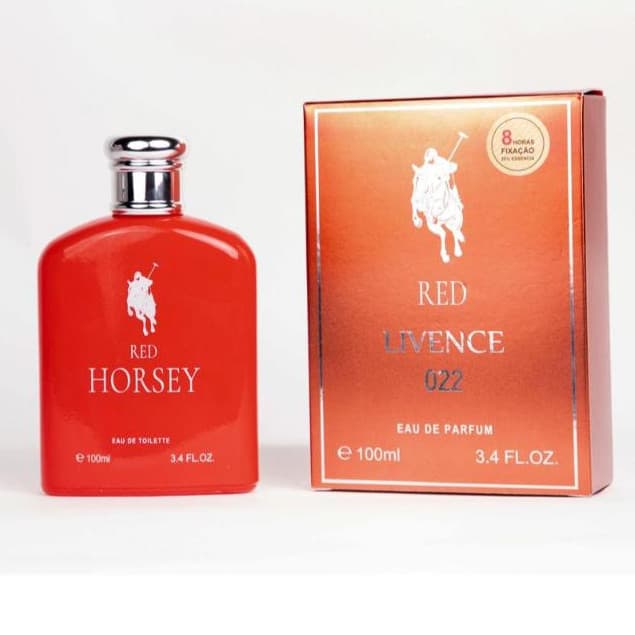 Perfume Masculino Importado RED - 100 ML 022 Para Homens Elegantes Dia dos Pais Presente Aniversario