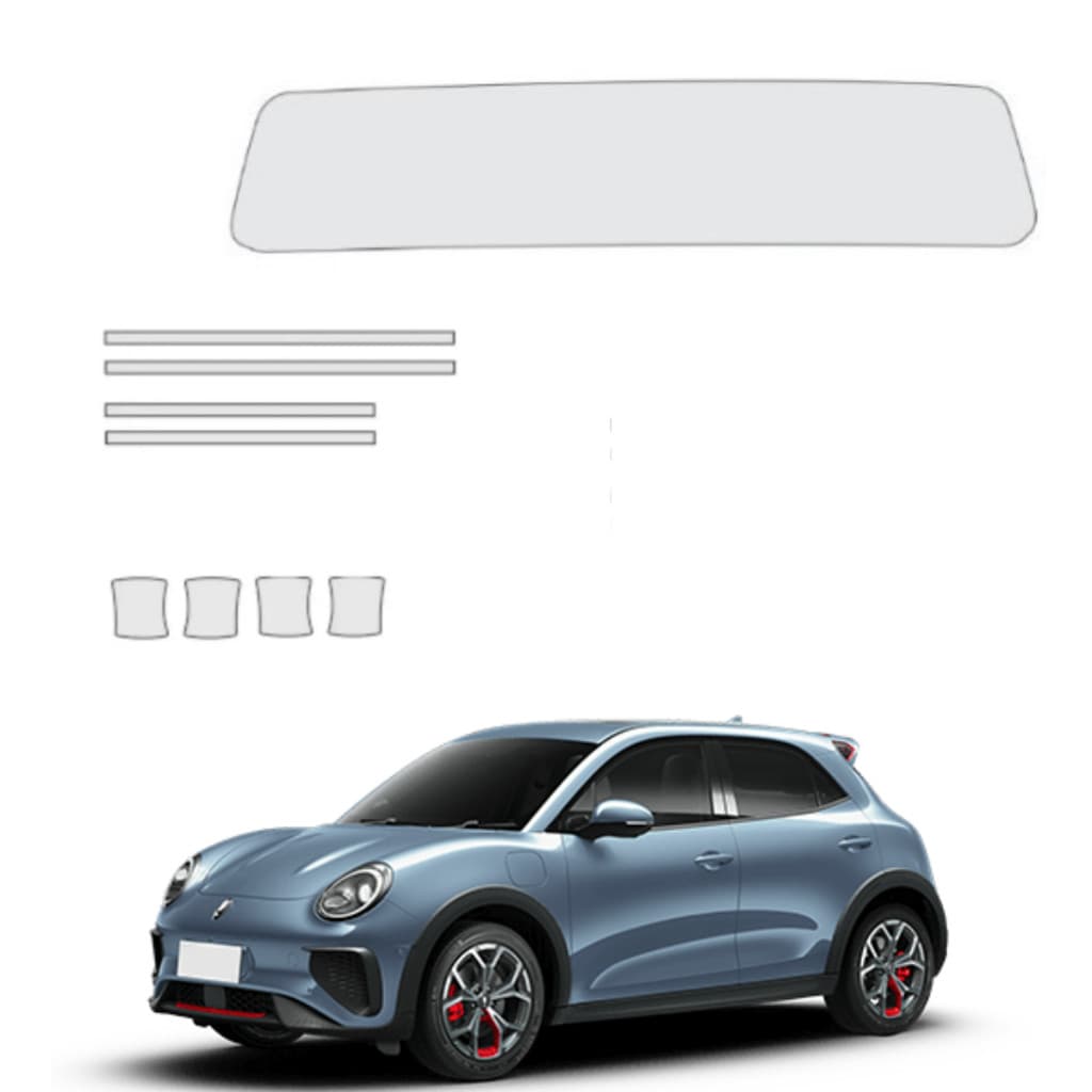 Pelicula proteção PPF anti risco velocimetro/midia+quina+concha GWM ora 24/25