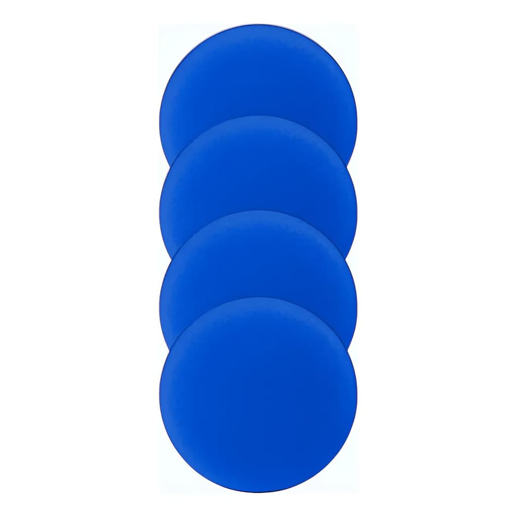 Kit 4 Aplicador Espuma Para Cera Plástico Pneus Couro Cs