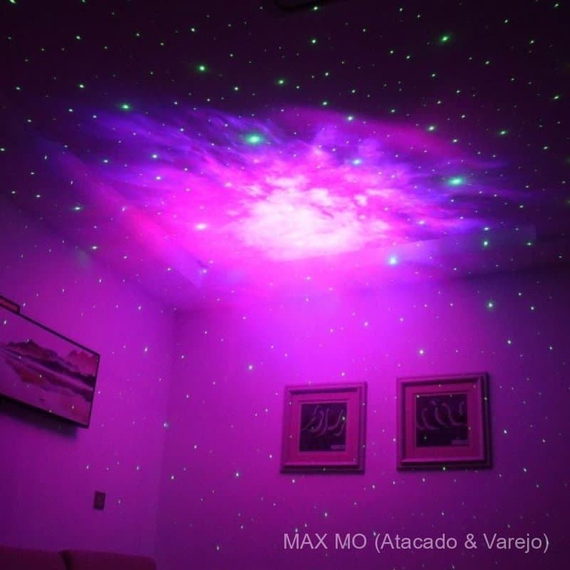1 Pc Quarto DecoraçãO De Luzes Astronauta Projetor Estrelado Galaxy Estrelas Luz Noturna LâMpada Promoção