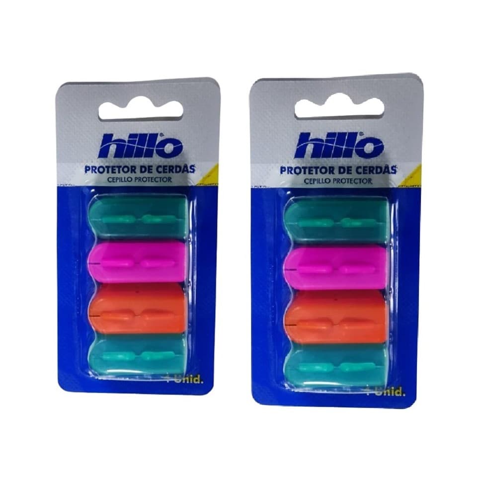 Kit 2 Un Protetor De Cerdas Com 4 Protetores - Hillo