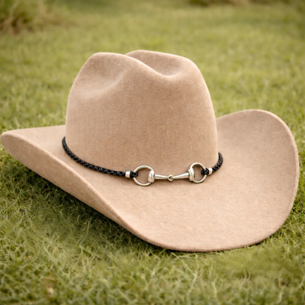 Bandinha Chapeu Modelo Bridão Country Feminino Bandinha Cowgirl Boiadeira