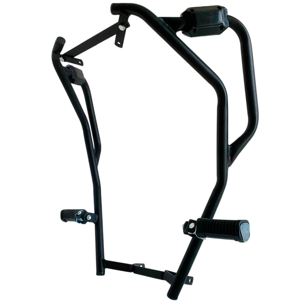 Jet 125 Modelo 2026 Protetor Carenagem Motor Tanque Pedal Mata Cachorro com Pedaleira Retrátil Moto Shineray