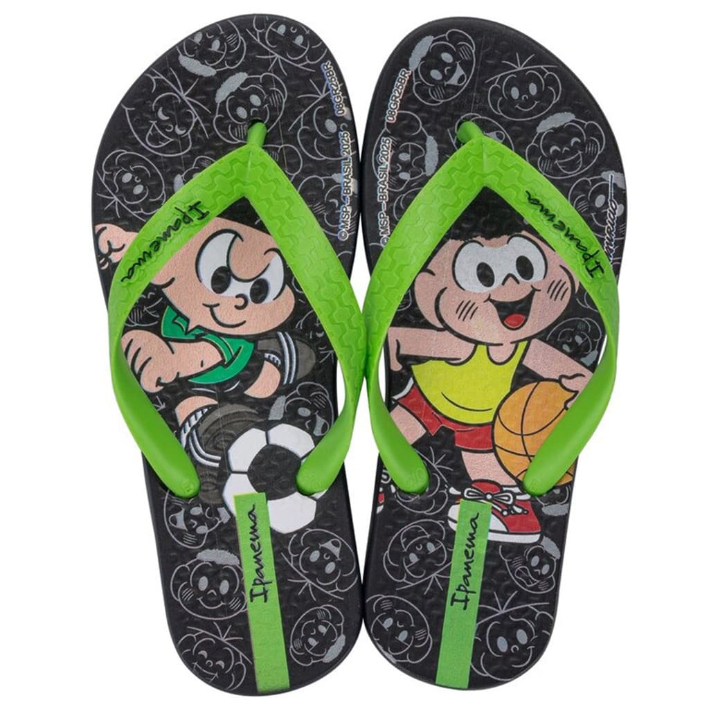 Chinelo Ipanema Turma da Mônica Infantil meninos