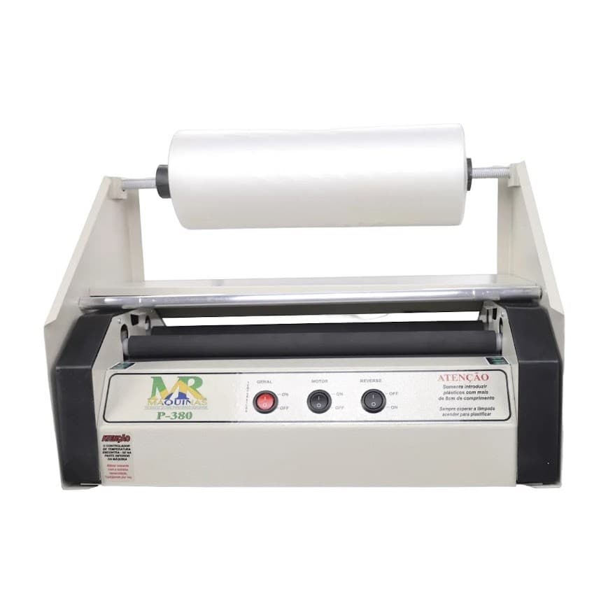 Plastificadora Profissional P380 A3 com Suporte Para Bobina