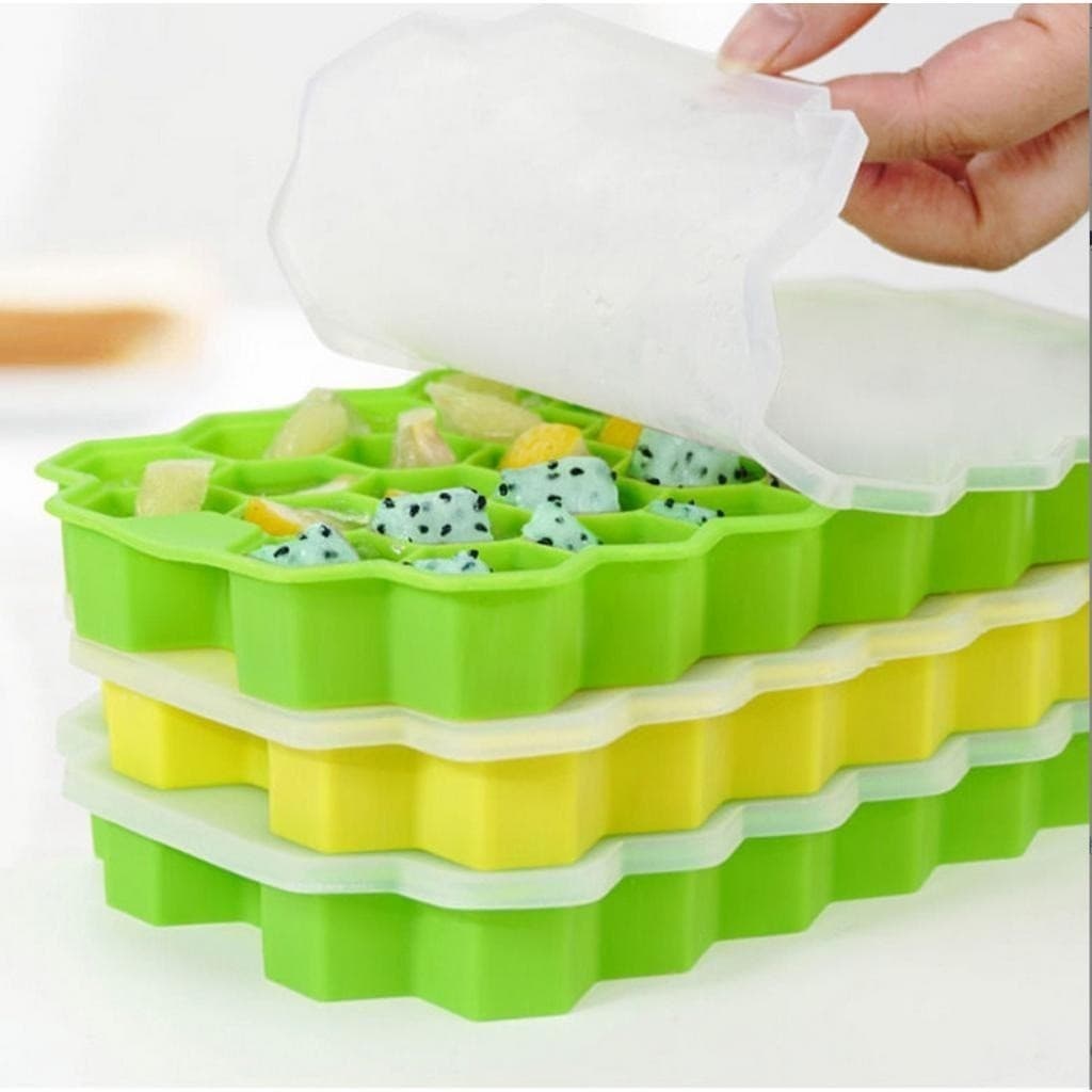 Forma De Silicone Formato Colmeia Para Fazer Gelo Chocolate Resistente Altas e Baixa Temperaturas Multiuso