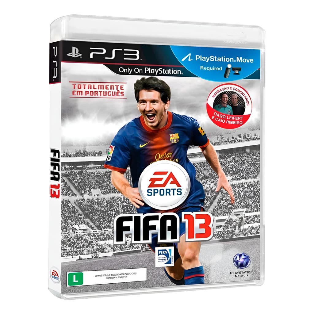 Fifa 13 PS3 Seminovo em Mídia Física
