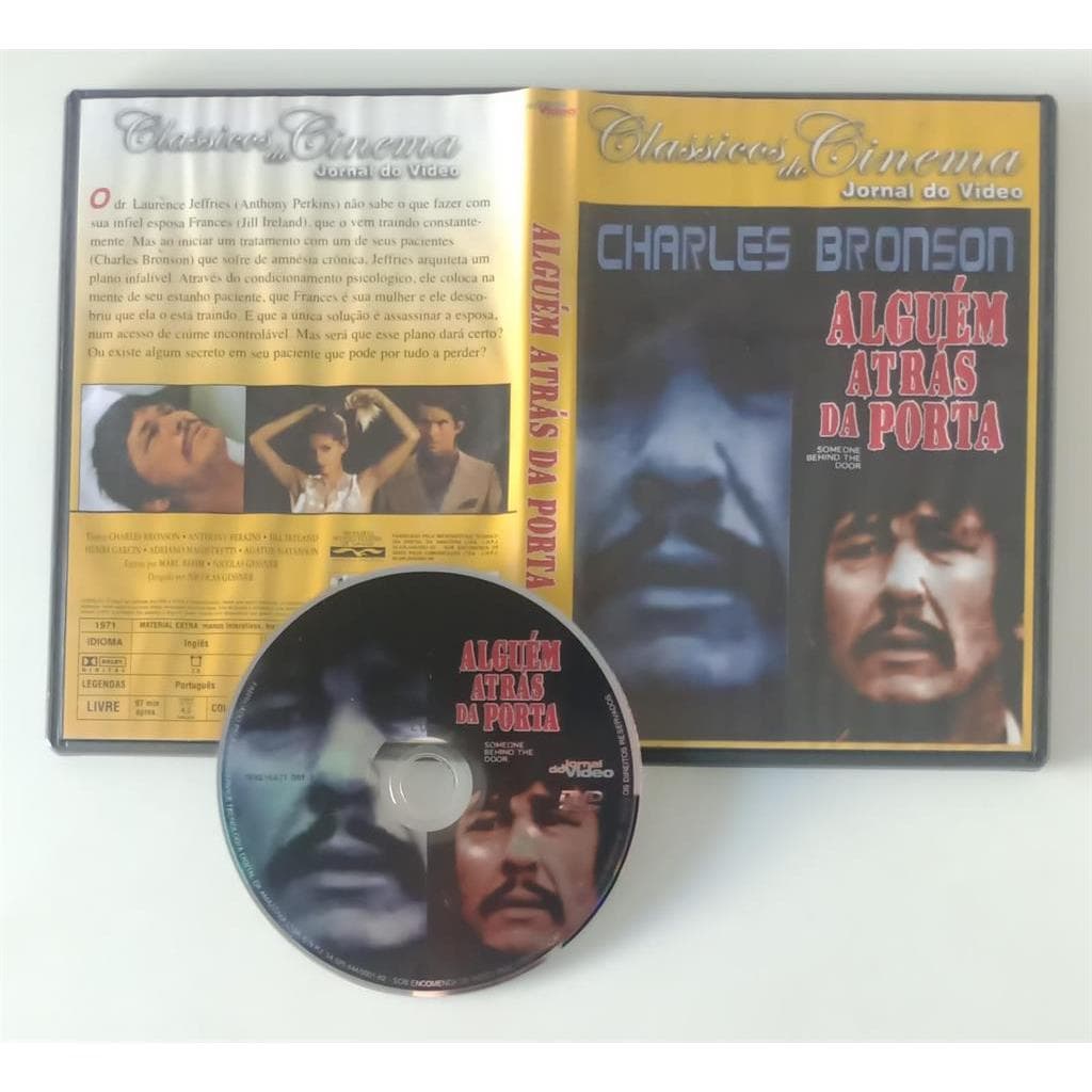 DVD ALGUÉM ATRÁS DA PORTA direção